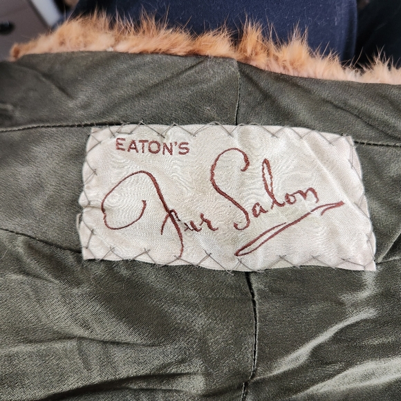 Vintage Rabbit Fur Stole Wrap - Picture 4 of 4